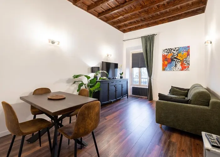 La villa: Appartamento trastevere Roma